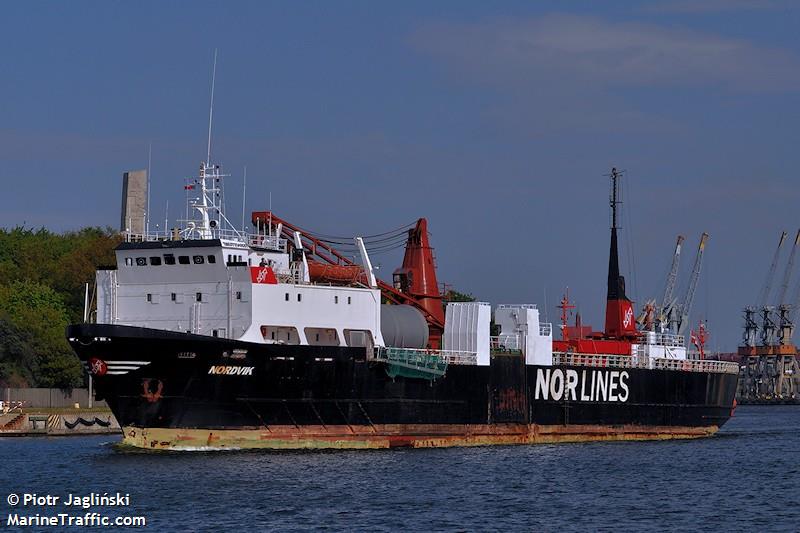 Vessel Details For Nordvik Pallet Carrier Imo 7704837 Mmsi