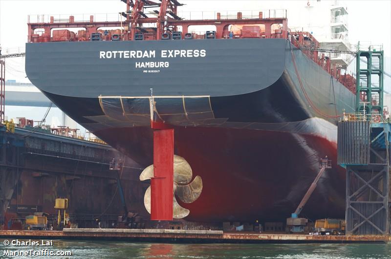 Vessel details for: ROTTERDAM EXPRESS (Container Ship) - IMO 9193317 ...