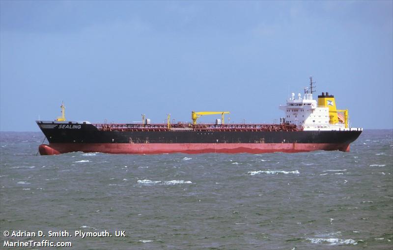 Vessel details for: SEALING (Oil Products Tanker) - IMO 9251652, MMSI ...