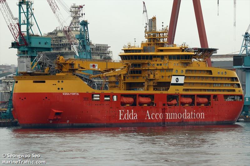 Vessel details for: EDDA FORTIS (Accommodation Vessel) - IMO 9689483 ...