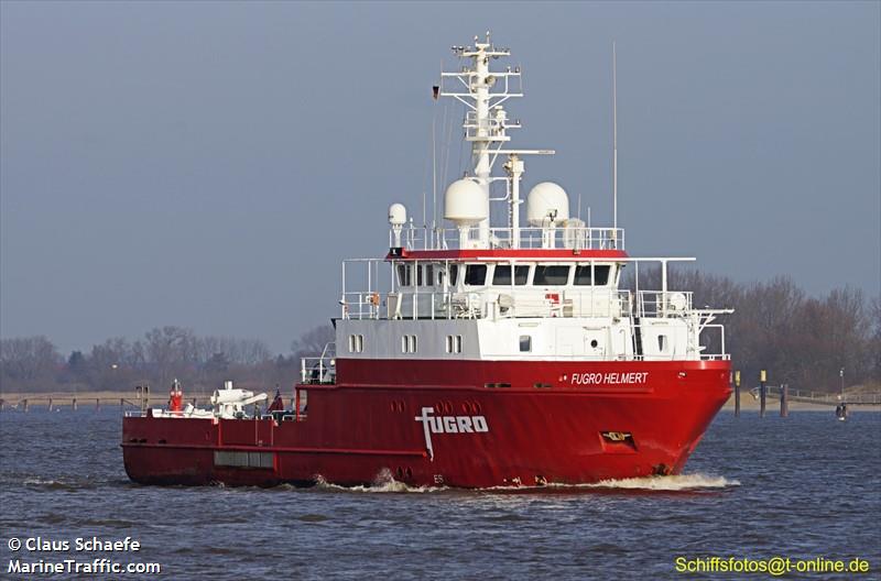 Vessel details for: FUGRO HELMERT (Research/Survey Vessel ...