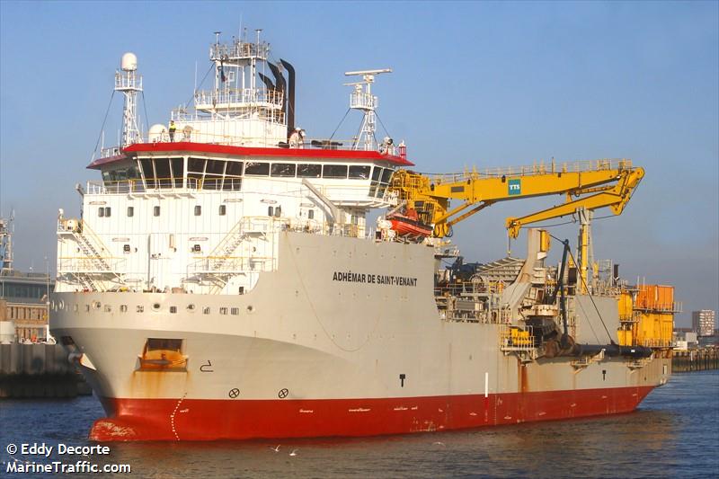 Vessel details for: ADHEMAR DE SAINT VENANT (Cable Layer) - IMO 9778703
