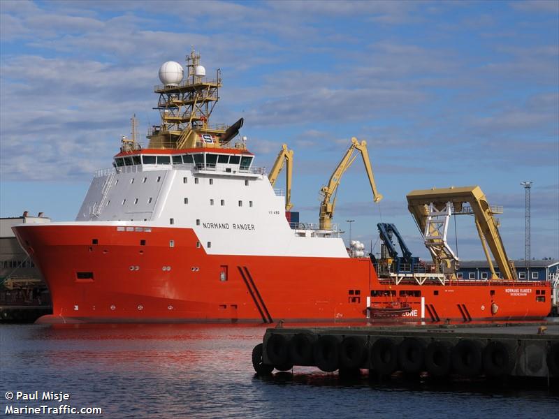 Vessel details for: NORMAND RANGER (Offshore Supply Ship) - IMO 9413432 ...