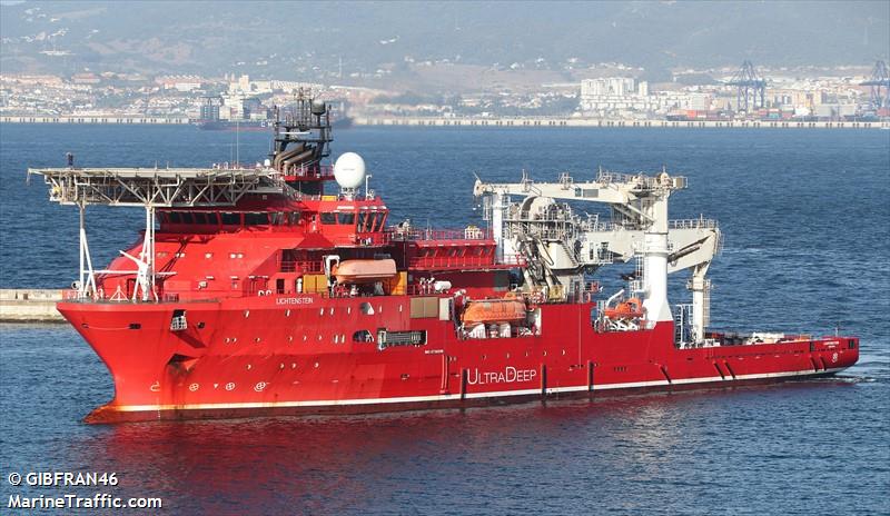 Vessel details for: LICHTENSTEIN (Diving Support Vessel) - IMO 9758296 ...