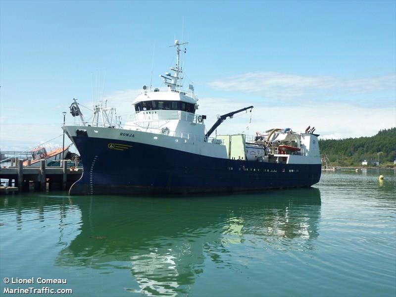 Vessel Details For: Ronja (fish Carrier) - Imo 9165475, Mmsi 316018751 