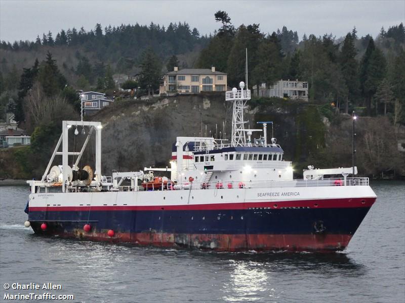 Vessel details for: SEAFREEZE AMERICA (Fishing Vessel) - IMO 8971138 ...