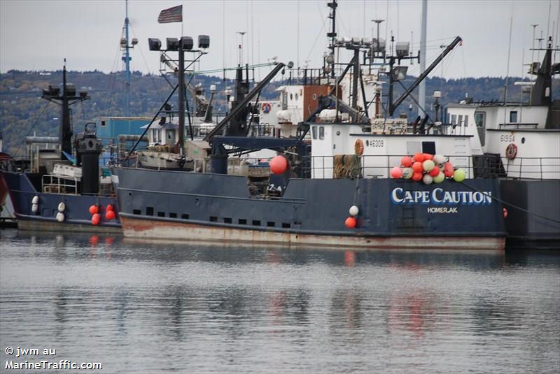 Vessel details for: CAPE CAUTION (Fishing Vessel) - IMO 8853374, MMSI ...