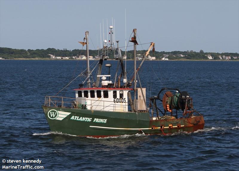 Vessel details for: ATLANTIC PRINCE (Fishing) - MMSI 367517140, Call ...