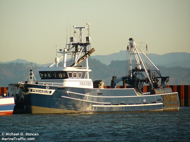 Vessel details for PEGASUS (Fishing Vessel) IMO 7534646