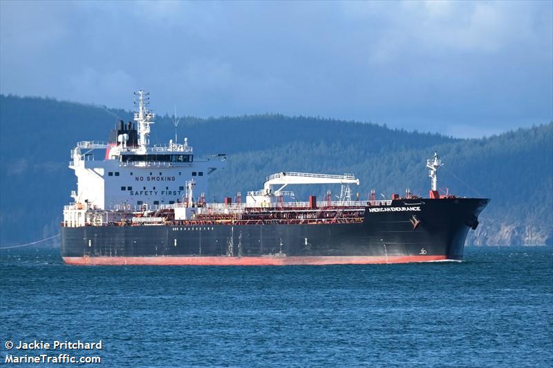 Vessel details for AMERICAN ENDURANCE (Oil/Chemical