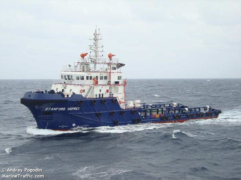 Vessel details for: STANFORD OSPREY (Offshore Supply Ship) - IMO ...