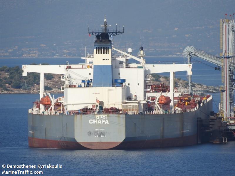 Vessel details for: CHAFA (Tanker) - IMO 9215036, MMSI 419001215, Call ...