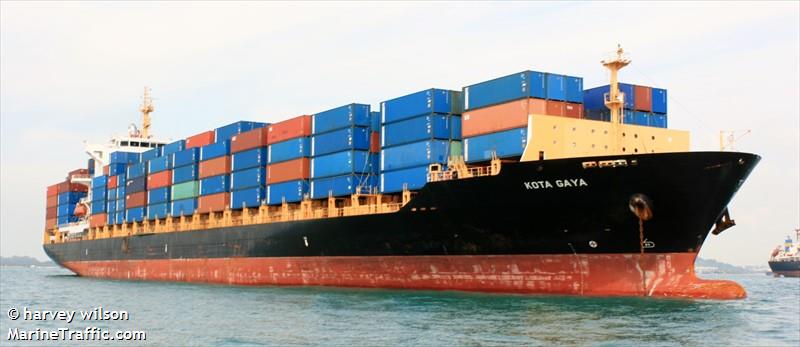 Vessel details for KOTA  GAYA  Container Ship  IMO 