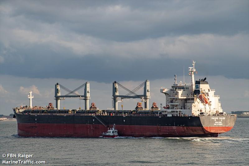 Vessel details for: PACIFIC VALOR (Bulk Carrier) - IMO 9712503, MMSI ...