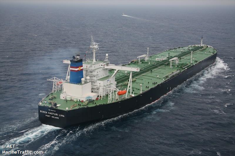 Vessel details for BUNGA KASTURI  LIMA Crude Oil Tanker 