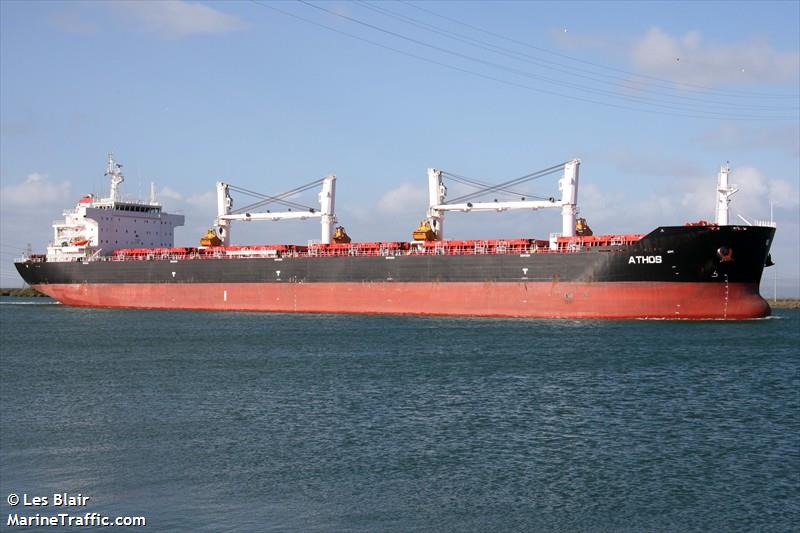 Vessel details for: ATHOS (Bulk Carrier) - IMO 9408293, MMSI 538003311 ...