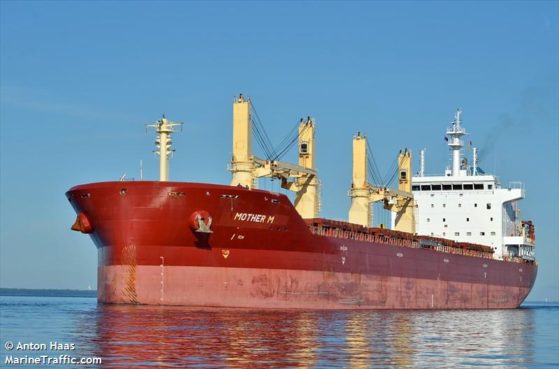 Vessel Details For Mother M Bulk Carrier Imo 9626613 Mmsi