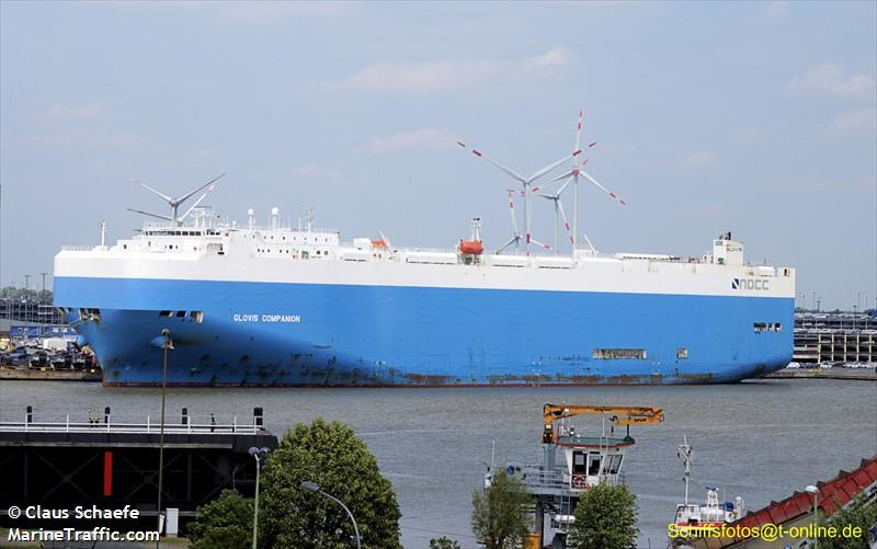 Vessel details for: GLOVIS COMPANION (Vehicles Carrier) - IMO 9460899