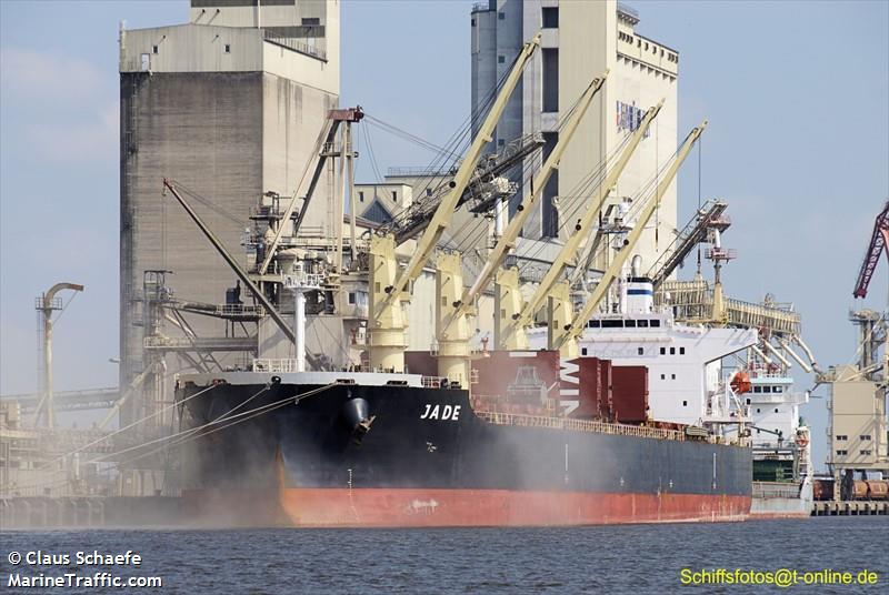 Vessel details for: JADE (Bulk Carrier) - IMO 9405019, MMSI 538006396 ...