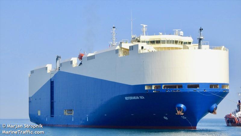 Vessel details for: MEDITERRANEAN SEA (Vehicles Carrier ...