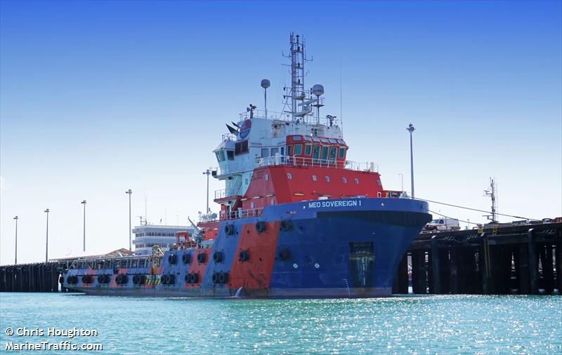 Vessel details for: MEO SOVEREIGN 1 (Offshore Supply Ship ...