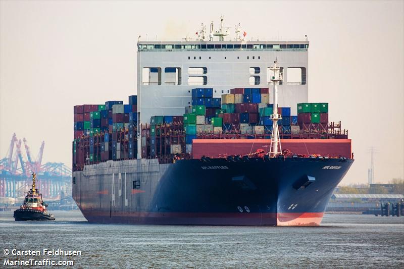 Vessel details for: APL RAFFLES (Container Ship) - IMO 9631979, MMSI ...