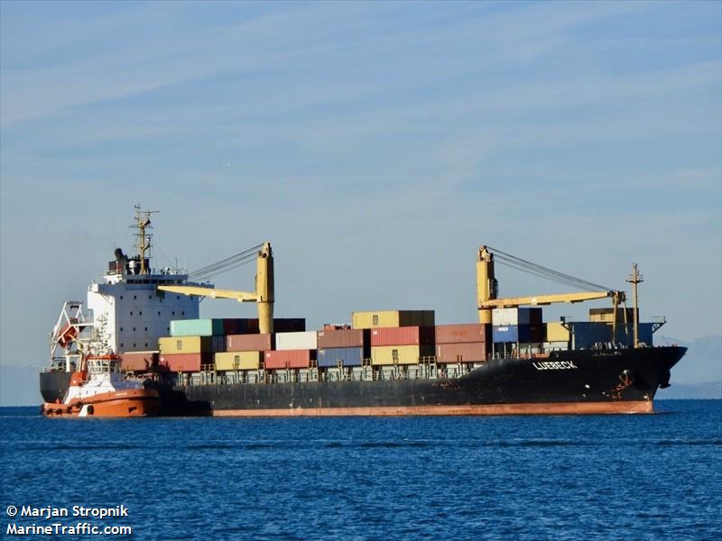 Vessel details for: LUEBECK (Container Ship) - IMO 9216092, MMSI ...