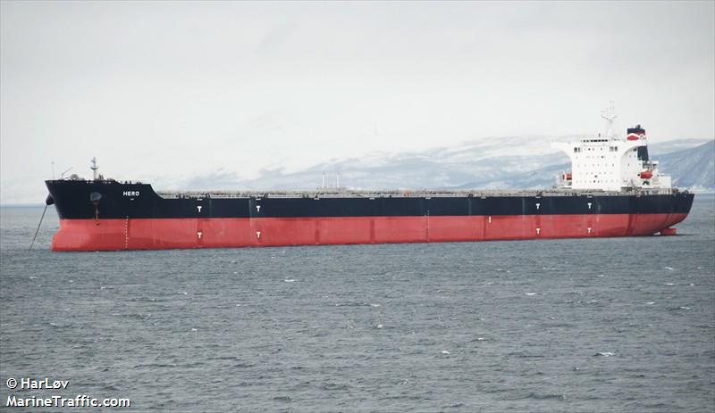 Vessel details for: HERO (Bulk Carrier) - IMO 9446867, MMSI 636091972 ...