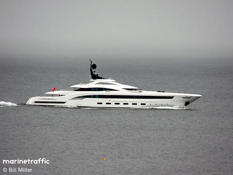 motor yacht yalla marine traffic