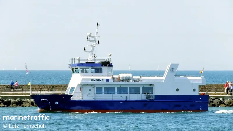 UNDINE, Passenger vessel, IMO 9659804 | Vessel details | BalticShipping.com