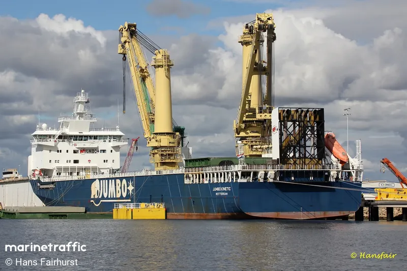 JUMBO KINETIC, Heavy lift vessel, IMO 9634165 | Vessel details | BalticShipping.com