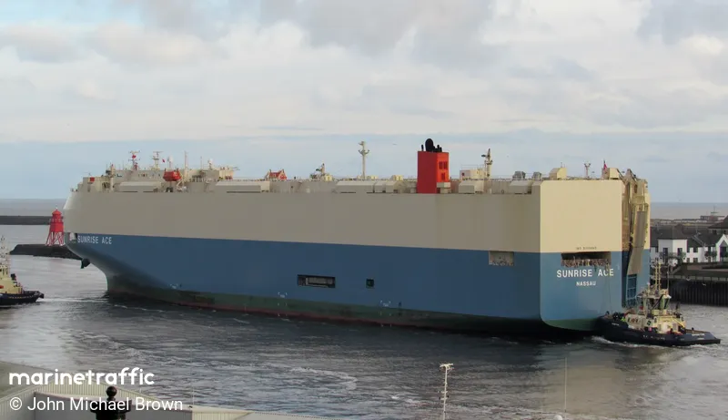 Sunrise Ace Car Carrier Imo 9338840 Vessel Details Balticshipping Com